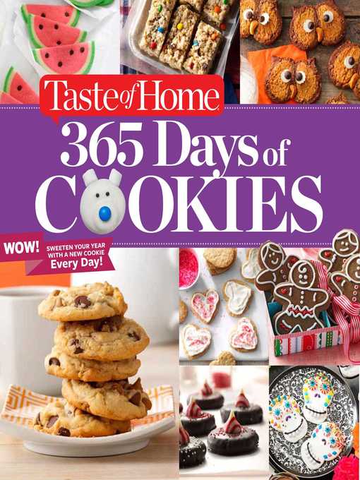 Title details for Taste of Home 365 Days of Cookies by Taste of Home - Wait list